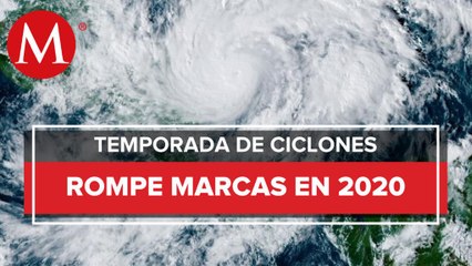 El Servicio Meteorológico Nacional informó que la temporada de ciclones 2020