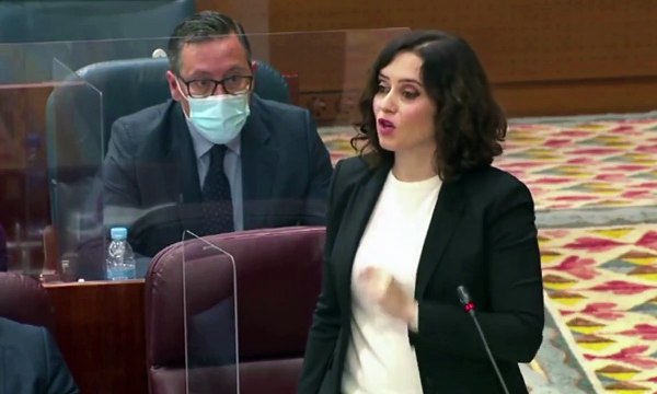 Ayuso a Pablo Perpinyà: No todos somos iguales ante la ley. El rey don Juan Carlos no es como usted, ni muchísimo menos