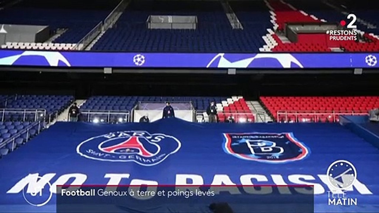 PSG-Basaksehir : deux équipes unies contre le racisme