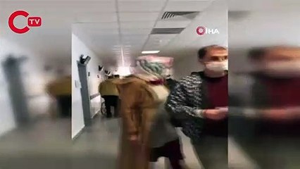 Tekirdağ’da doktora tehdit ve hakaret kamerada