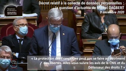 Michel Dagbert : question d'actualité du 9 décembre 2020