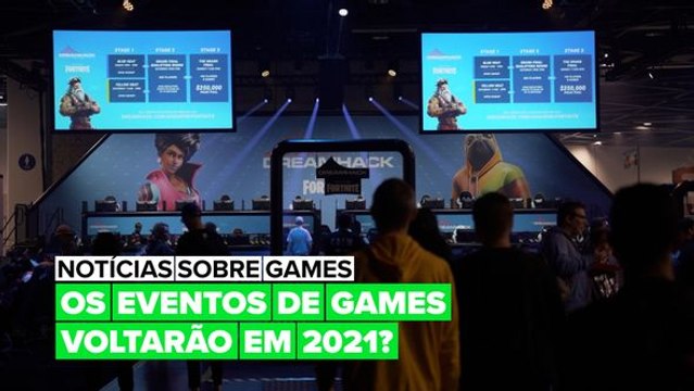 Os eventos de games presenciais voltarão em 2021?