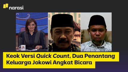 Keok Versi Quick Count, Dua Penantang Keluarga Jokowi Angkat Bicara | Narasi Newsroom