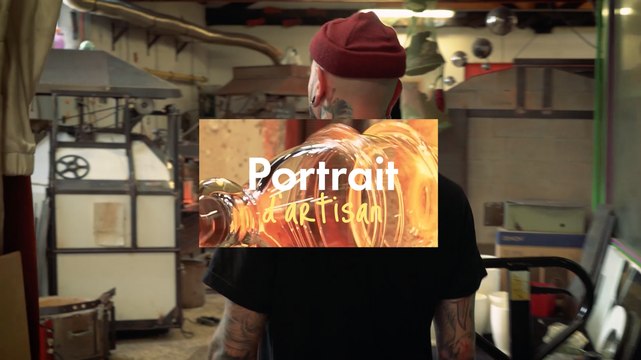 Portrait d'artisan : Thomas Segaud, souffleur de verre à Paris