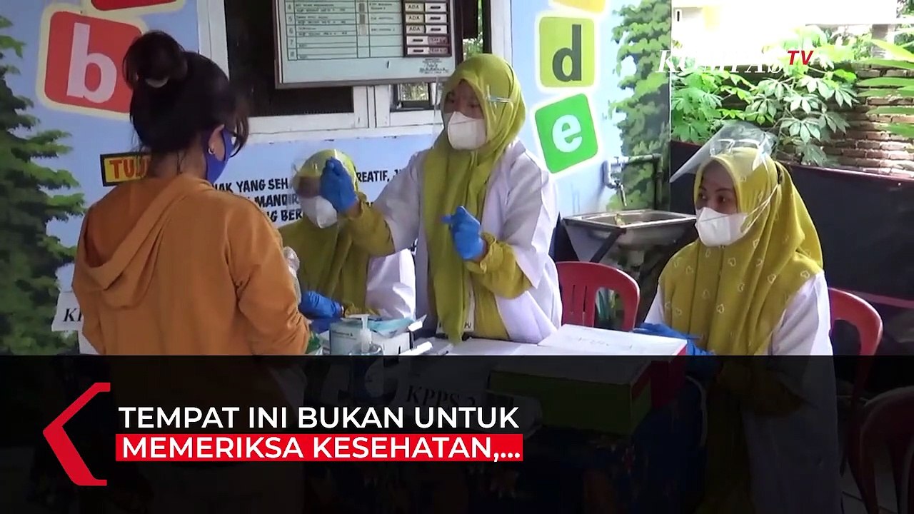 Petugas KPPS di Gowa, Gunakan Seragam Dokter