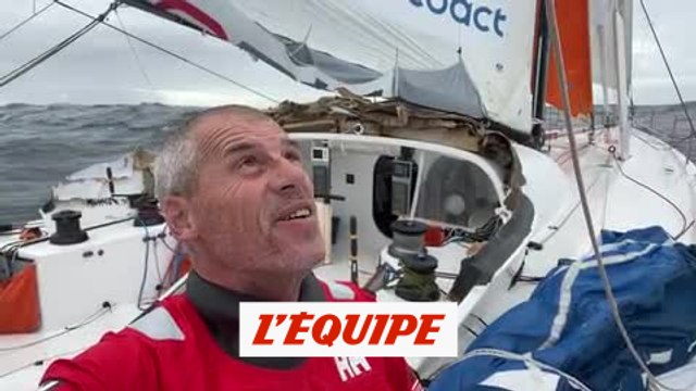 «L'albatros», le nouveau slam de Destremau - Voile - Vendée Globe