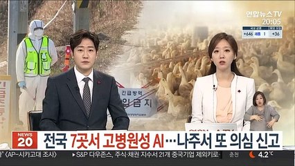 Video herunterladen: 전국 7곳서 고병원성 AI…나주서 또 의심 신고