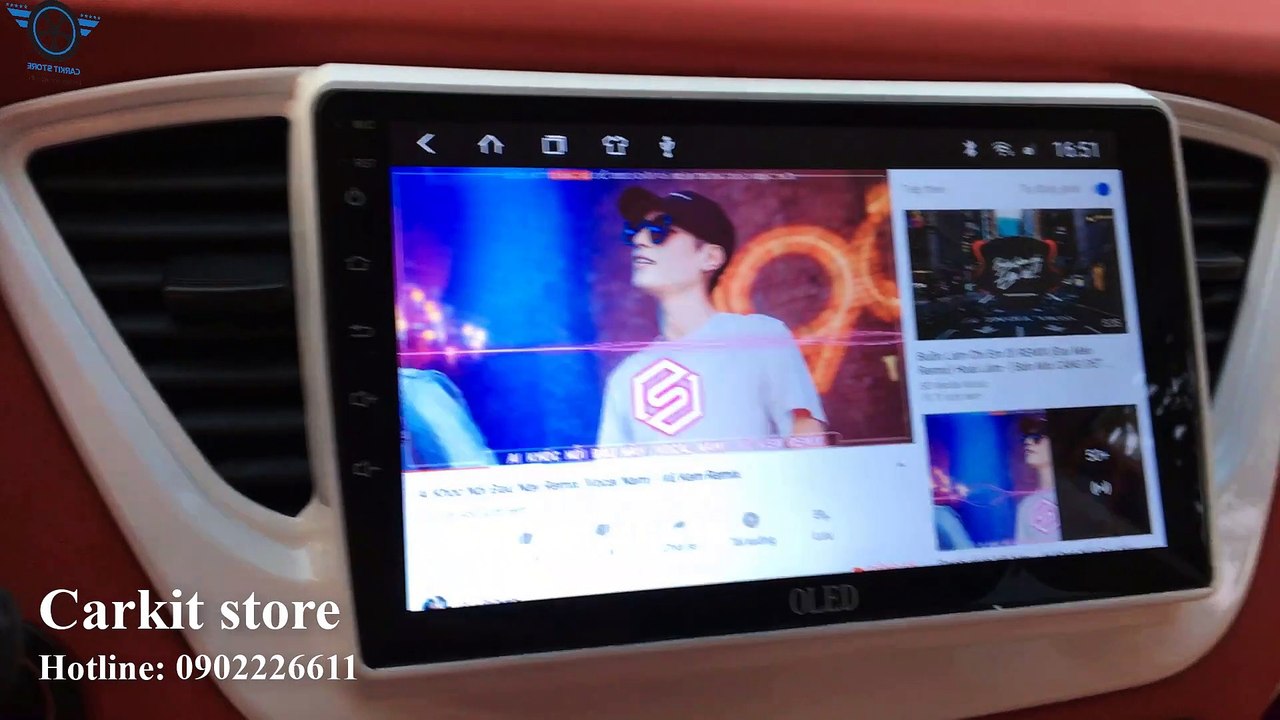 Nâng cấp âm thanh cho Hyundai Accent với Ampli bãi,sub Nakamichi,loa cánh JBL,màn Oled đẳng cấp