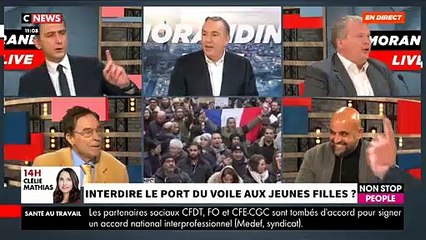 Le spécialiste des religions Odon Vallet réclame une "Miss France musulmane" et provoque une levée de bouclier sur le plateau de "Morandini Live" - VIDEO