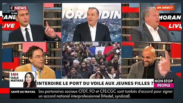 Le spécialiste des religions Odon Vallet réclame une Miss France musulmane et provoque une levée de bouclier sur le plateau de Morandini Live - VIDEO
