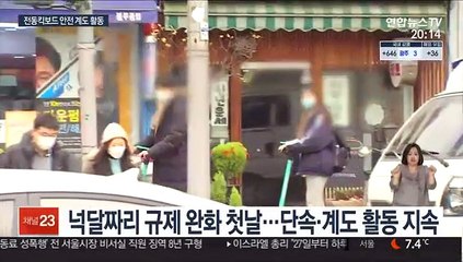 "안전모 쓰세요"…전동킥보드 계도·단속
