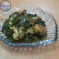 Dhaba Style Bheja Palak | Mutton Bheja Palak Fry Recipe In Hindi | Mutton Bheja Palak Recipe | Desi Cook