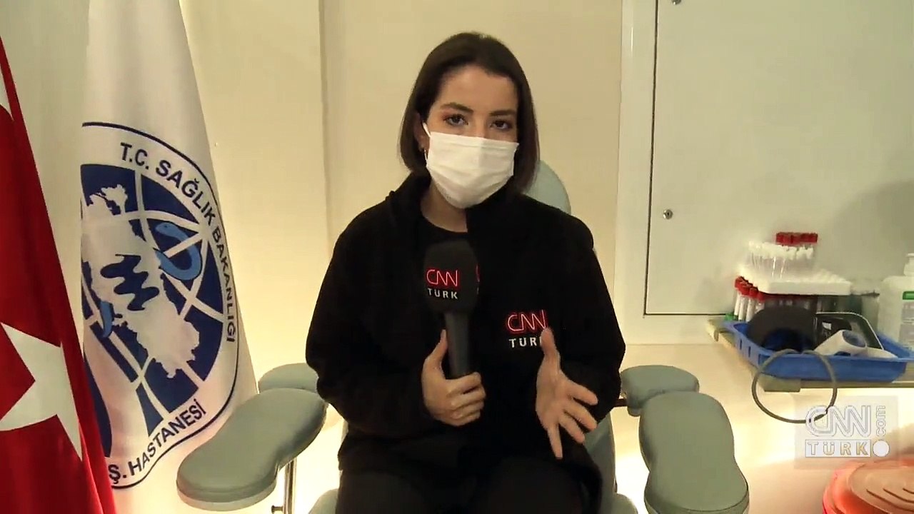 Aşı gönüllüsü CNN TÜRK muhabiri 2. dozu oldu | Video