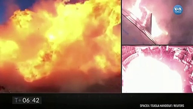 SpaceX'in Uzay Aracı İnfilak Etti