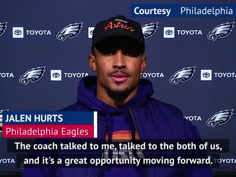 Hurts for Wentz - Rookie replaces Carson at QB