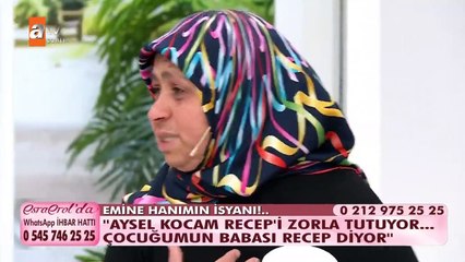 Emine Hanım'ın isyanı...
