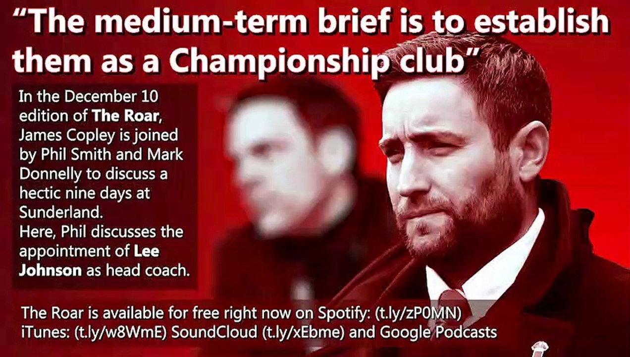 The Roar: Phil Smith on Lee Johnson