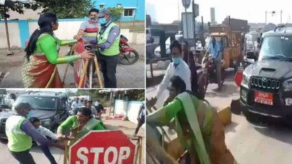 Toll Plaza ఘటనపై వైసీపీ నాయకురాలు రేవతి వివరణ - కేసు నమోదు | CCTV Footage | YSRCP Revathi