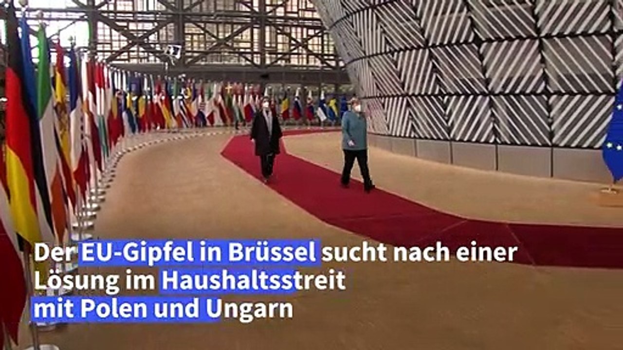 EU-Gipfel sucht nach Lösung im Haushaltsstreit mit Polen und Ungarn