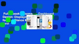 Full E-book  Information Dashboard Design: Displaying Data for At-a-Glance Monitoring  Best
