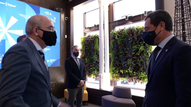 Moreno destaca la fortaleza y potencial de Andalucía para ser un exponente de crecimiento