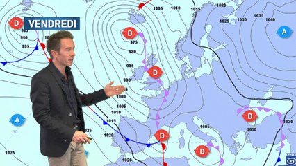 Bulletin météo pour le vendredi 11 décembre