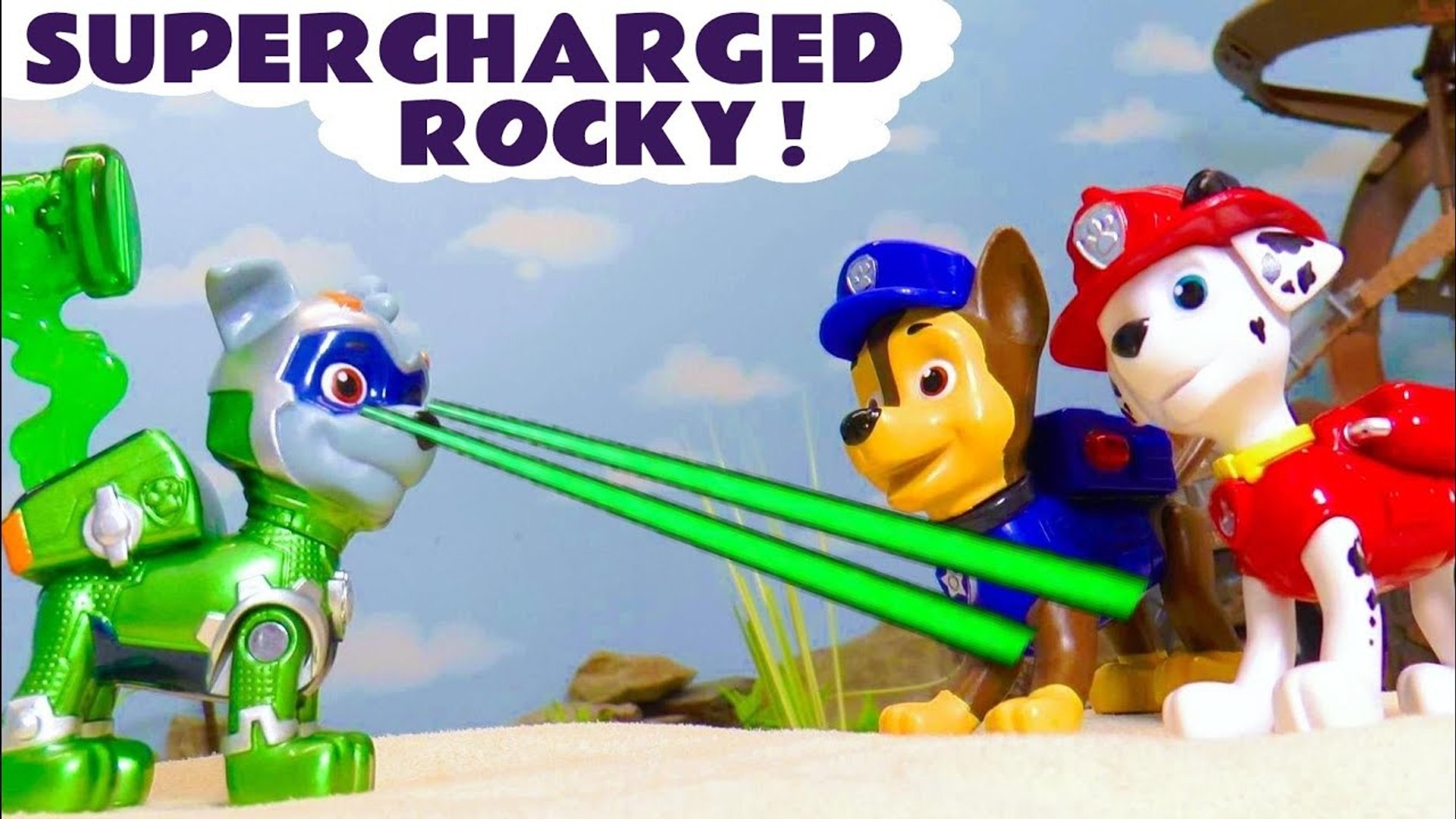 Paw Patrol Charged Up Rocky with a Funny Funlings Hide and Seek Challenge  in this Family Friendly Full Episode English Toy Story for Kids from Kid  Friendly Family Channel Toy Trains 4U -