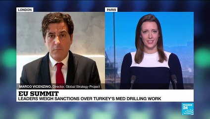 EU summit: leaders weigh sanctions over Turkey's drilling work