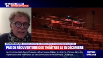 Report de la réouverture des théâtres: pour Charles Berling, 