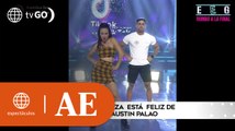 Ronsángela Espinoza está feliz de hacer dupla con Austin Palao | América Espectáculos (HOY)