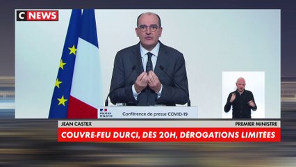 Jean Castex : « Nous devons être raisonnables, respecter la règle du couvre-feu, rester chez soi donc le 31 décembre »