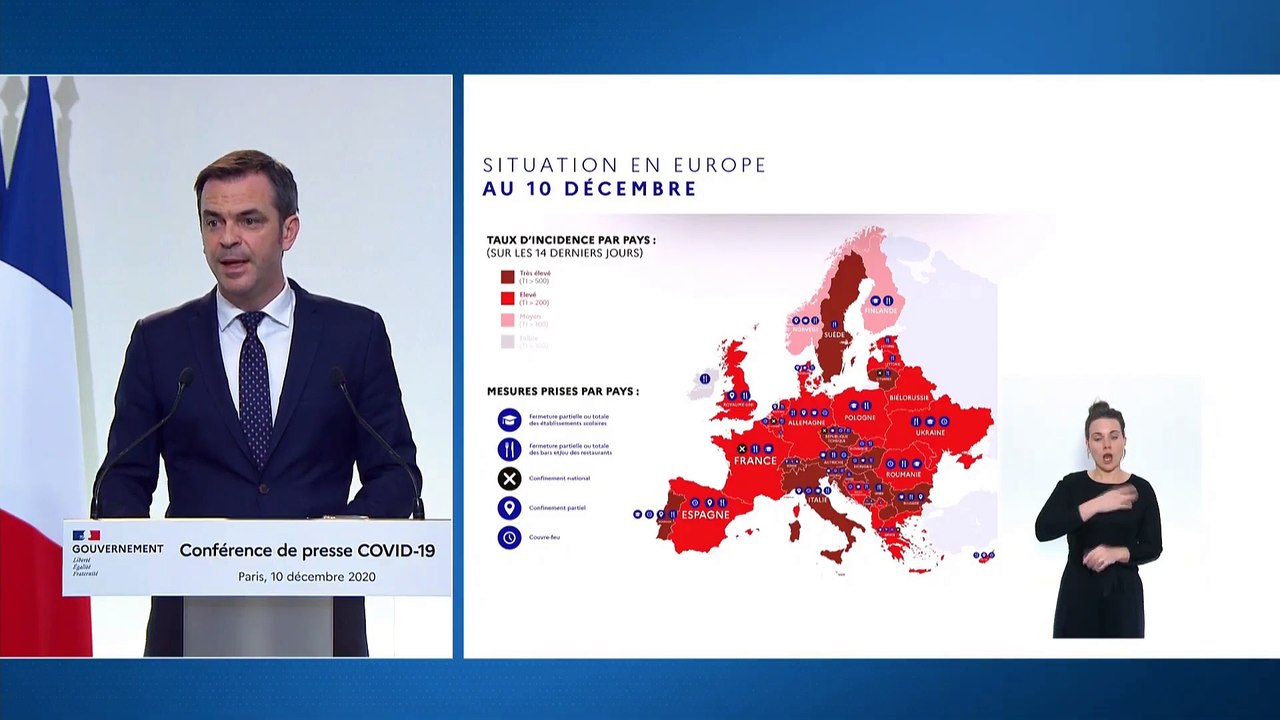 Point de situation #COVID19 du Premier ministre Jean Castex du 10 décembre 2020