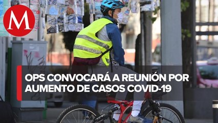 ‘Severo aumento’ de casos de covid-19 en México, EU y Canadá