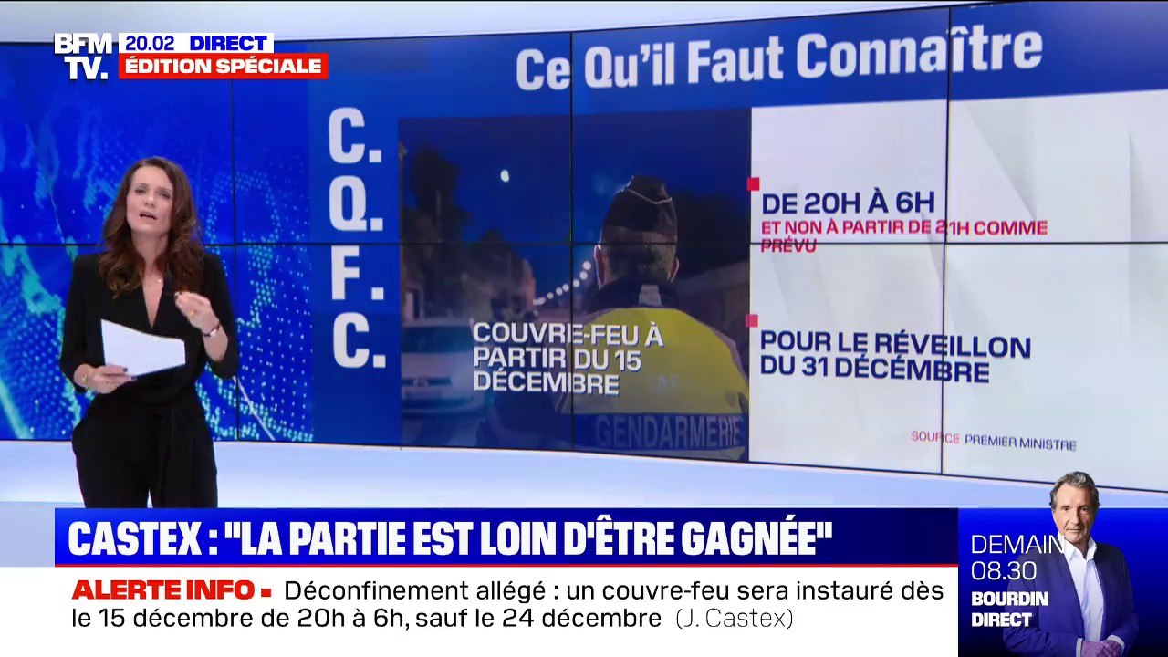 Lieux culturels, couvre-feu, attestation... Le point sur les règles en vigueur dès le 15 décembre