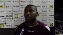Jotham Mandiangu après le nul entre Istres Provence Handball et Cesson Rennes