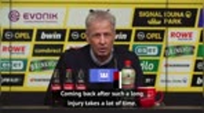 Favre warns of lengthy Reus lay-off