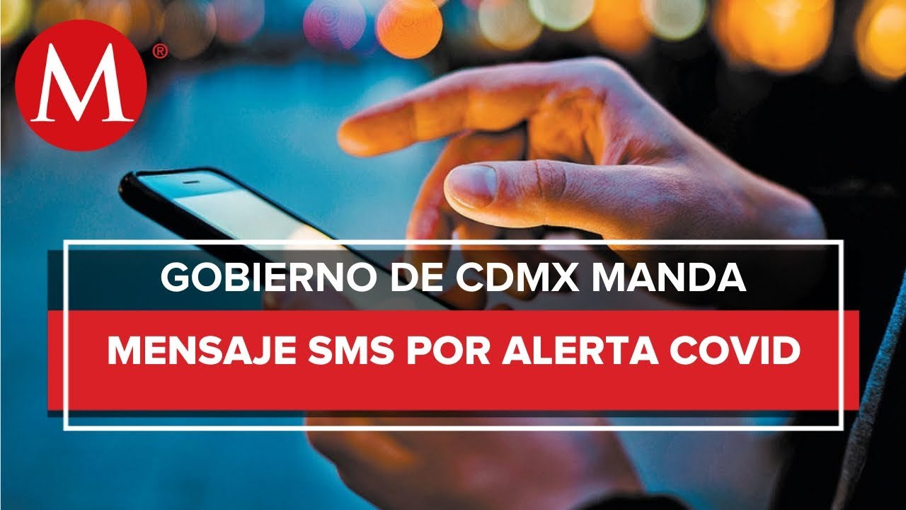 Con mensajes SMS, CdMx pide no salir de casa ni hacer fiestas en Navidad por covid-19