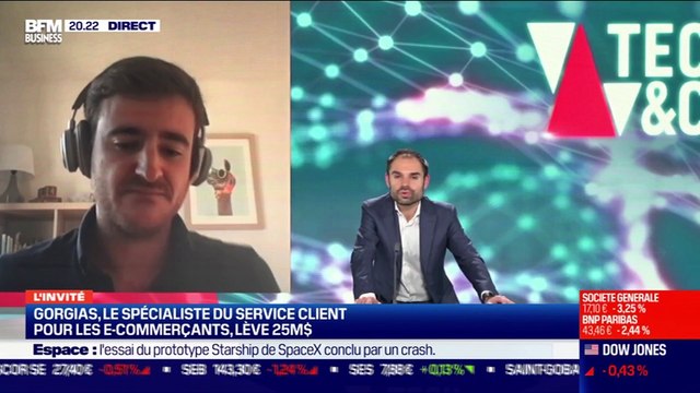 Romain Lapeyre (Gorgias) : Gorgias, le spécialiste du service client pour les e-commerçants, lève 25 millions de dollars - 10/12