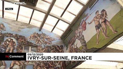 Una versión moderna de la Capilla Sixtina financiada en criptomoneda