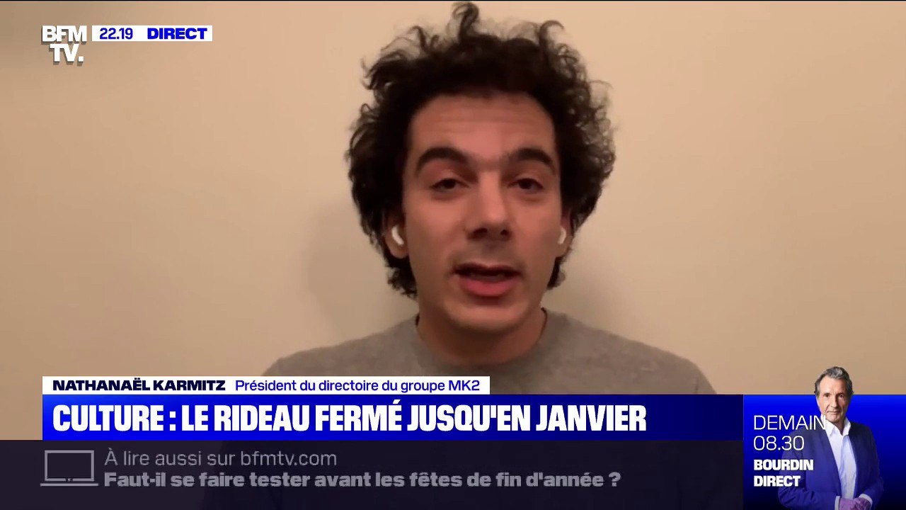 Pour Nathanaël Karmitz (MK2), le report de la réouverture des salles de cinéma est "une décision totalement incompréhensible"