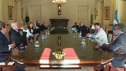 Reunión de Alberto Fernández con el Consejo Consultivo