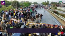 Farmers Protest: शेतकऱ्यांचे निदर्शने तीव्र; पोलिसांनी केला पाण्याच्या तोफांचा, अश्रू धुराचा वापर