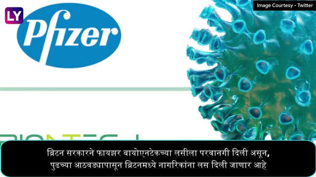 Pfizer-BioNTech COVID-19 Vaccine च्या वापराला परवानगी; ब्रिटनमध्ये सुरू होणार लस देण्यास सुरूवात