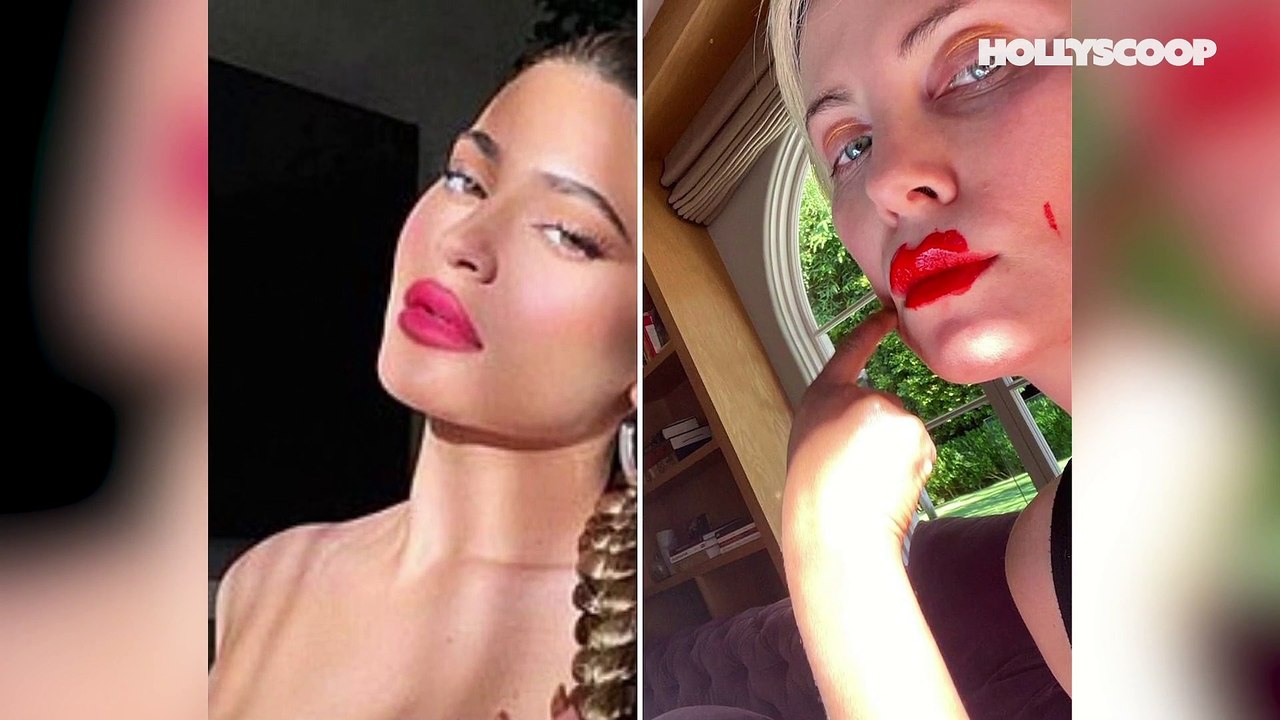 Kylie Jenner Gets TROLLED By Charlize Theron In HILARIOUS Parody!