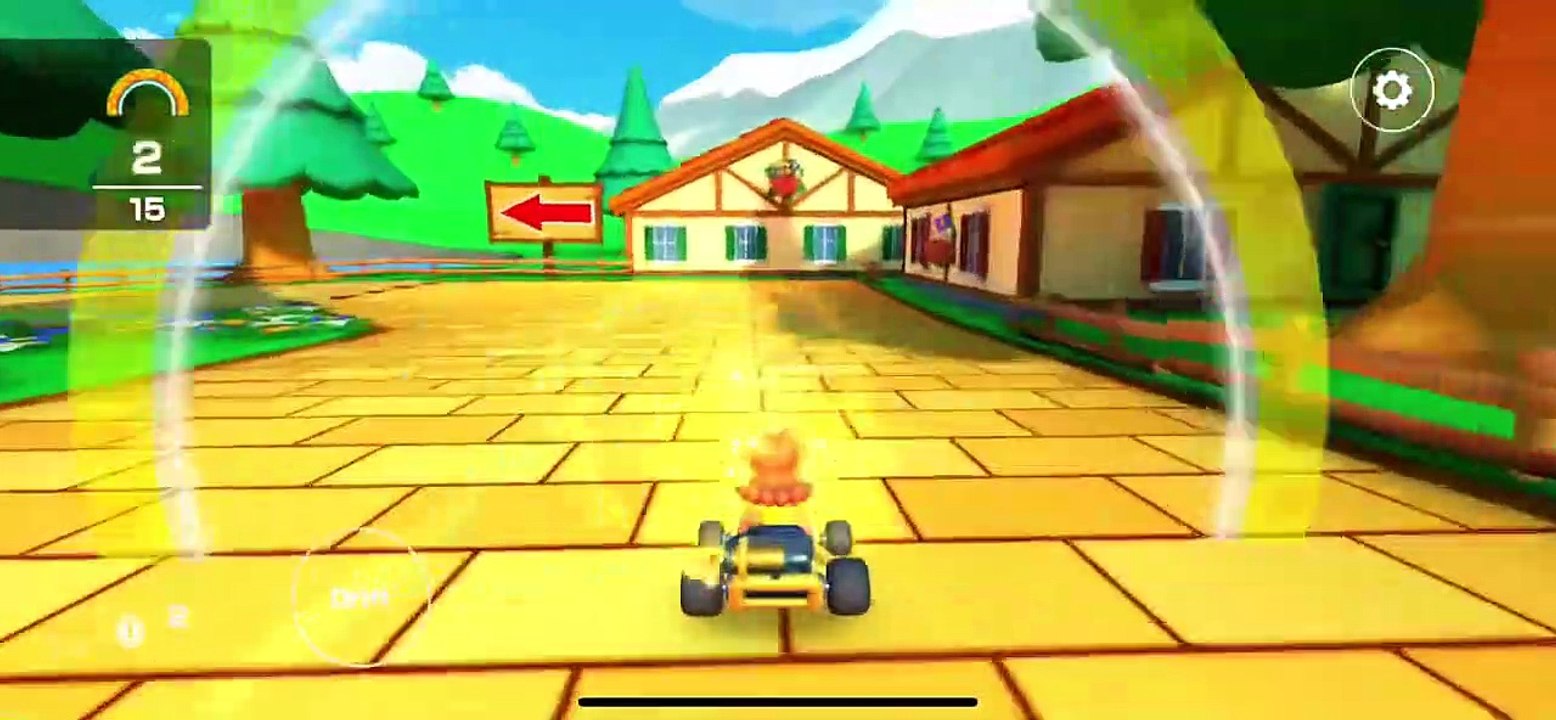 Mario Kart Tour - Baby Mario Cup Ring Race Challenge Cleared (Winter Tour)