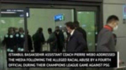 Basaksehir's Webo says December 8 was a milestone against racism