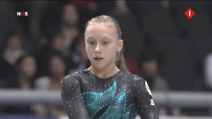 Yulia Belokobylskaya - FX TF - 2011 World Gymnastics Championships