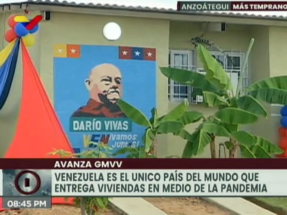 GMVV entrega 83 viviendas bifamiliares en urbanismo "Victorias de Chávez" en Anzoátegui