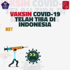 Motiongrafis : Vaksin Covid19 Telah Tiba Di Indonesia Namun Tetap Harus Patuhi Protokol Kesehatan