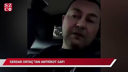 Serdar Ortaç’tan antrikot gafı